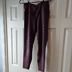 90 Degree By Reflex Purple Activewear Pants